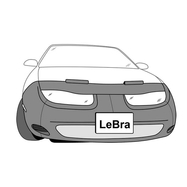 Black 55803-01 LeBra Front End Cover Saturn SC Vinyl Black 55803-01 LeBra Front End Cover Saturn SC Vinyl